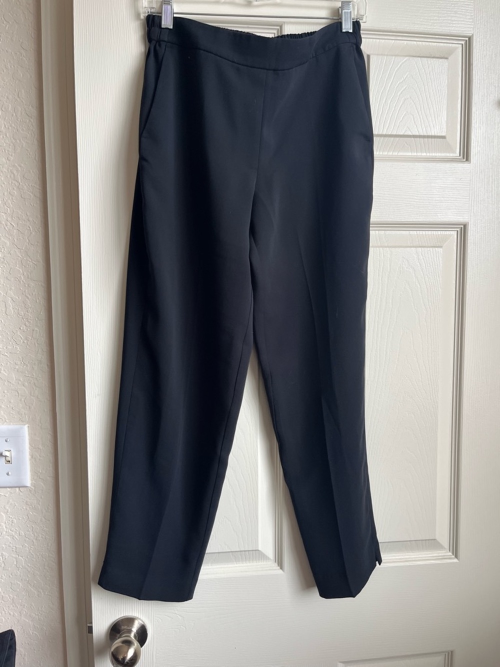 Jcrew Factory Black Jamie pant with elastic waist